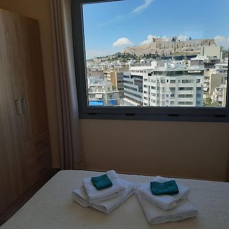 Luxury Studio With Unique View Of The Acropolis Aten Exteriör bild